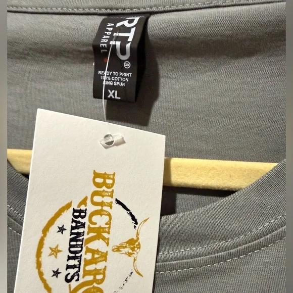 Gray Longhorn Graphic Women's Tee - Picture 4 of 5